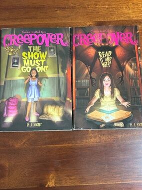 You're Invited to a Creepover Book Bundle P.J. Night 501 Vol 4 & 13